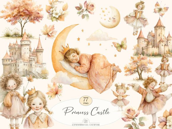 Download PNG Princess Castle Clipart - Premium Resources